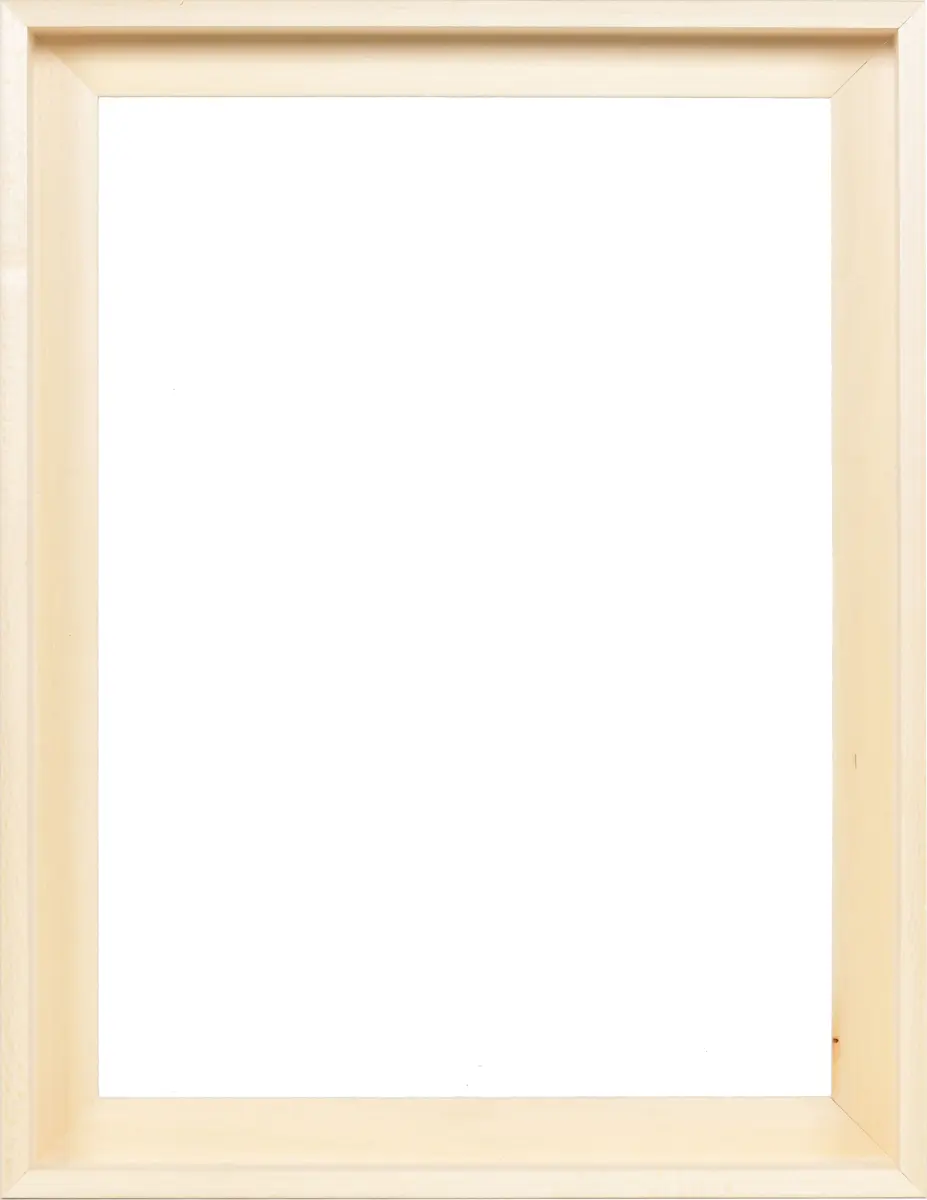 Découvre ce cadre caisse américaine Janina 30x40 en bois de tilleul. Une vue de face pour sublimer tes photos avec MonCadrePréféré.
