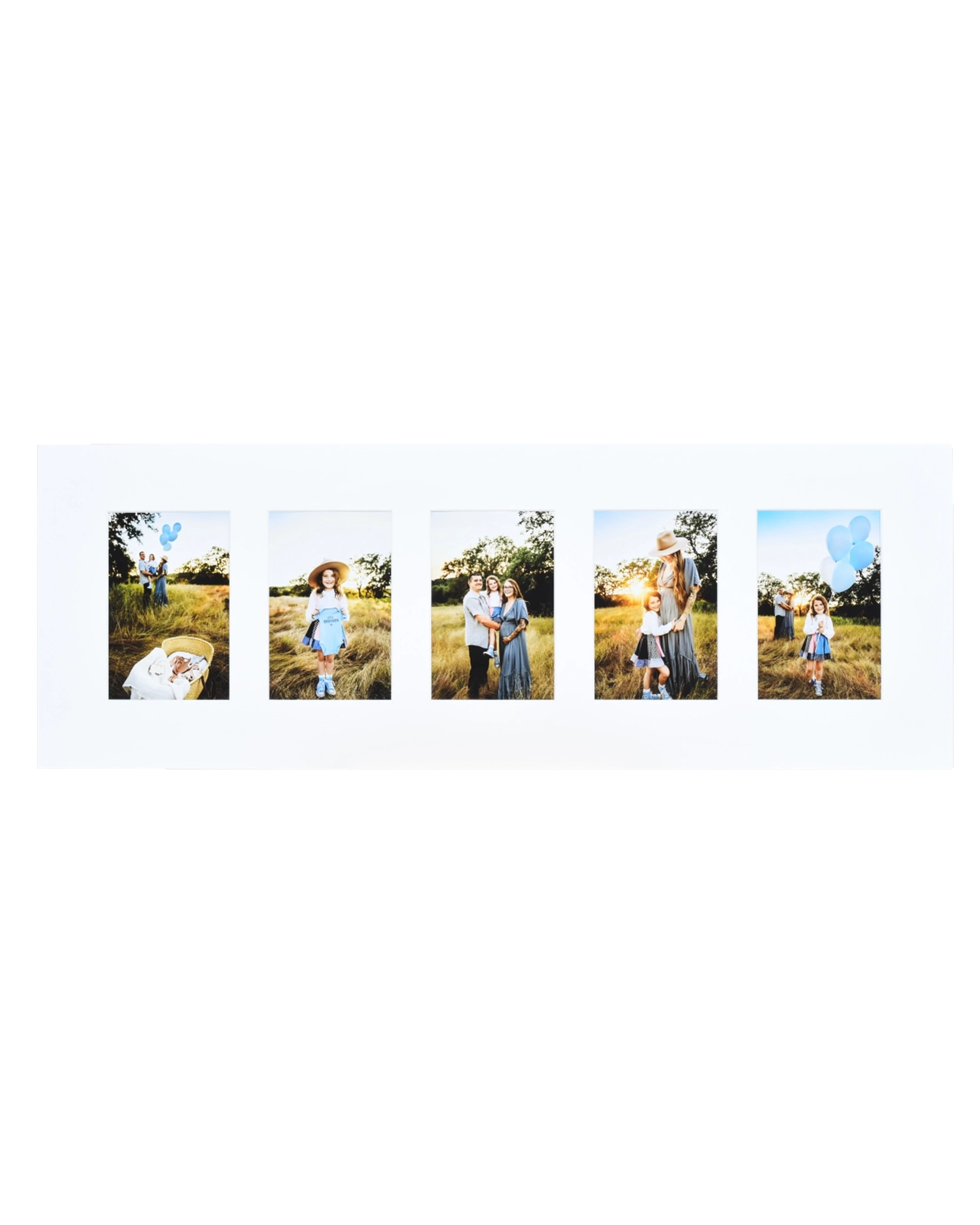 Passe-partout multivues Claire 25x70 cm