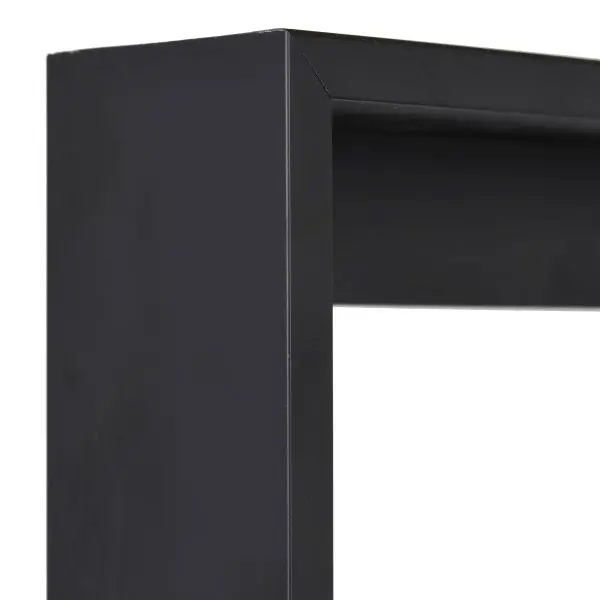 Découvre la vue détaillée du coin de ton cadre caisse américaine Jasmin noir pour toiles, parfait pour sublimer tes œuvres chez MonCadrePréféré.