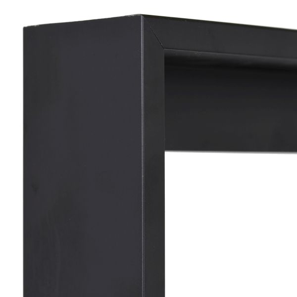 Découvre la vue détaillée du coin de ton cadre caisse américaine Jasmin noir pour toiles, parfait pour sublimer tes œuvres chez MonCadrePréféré.