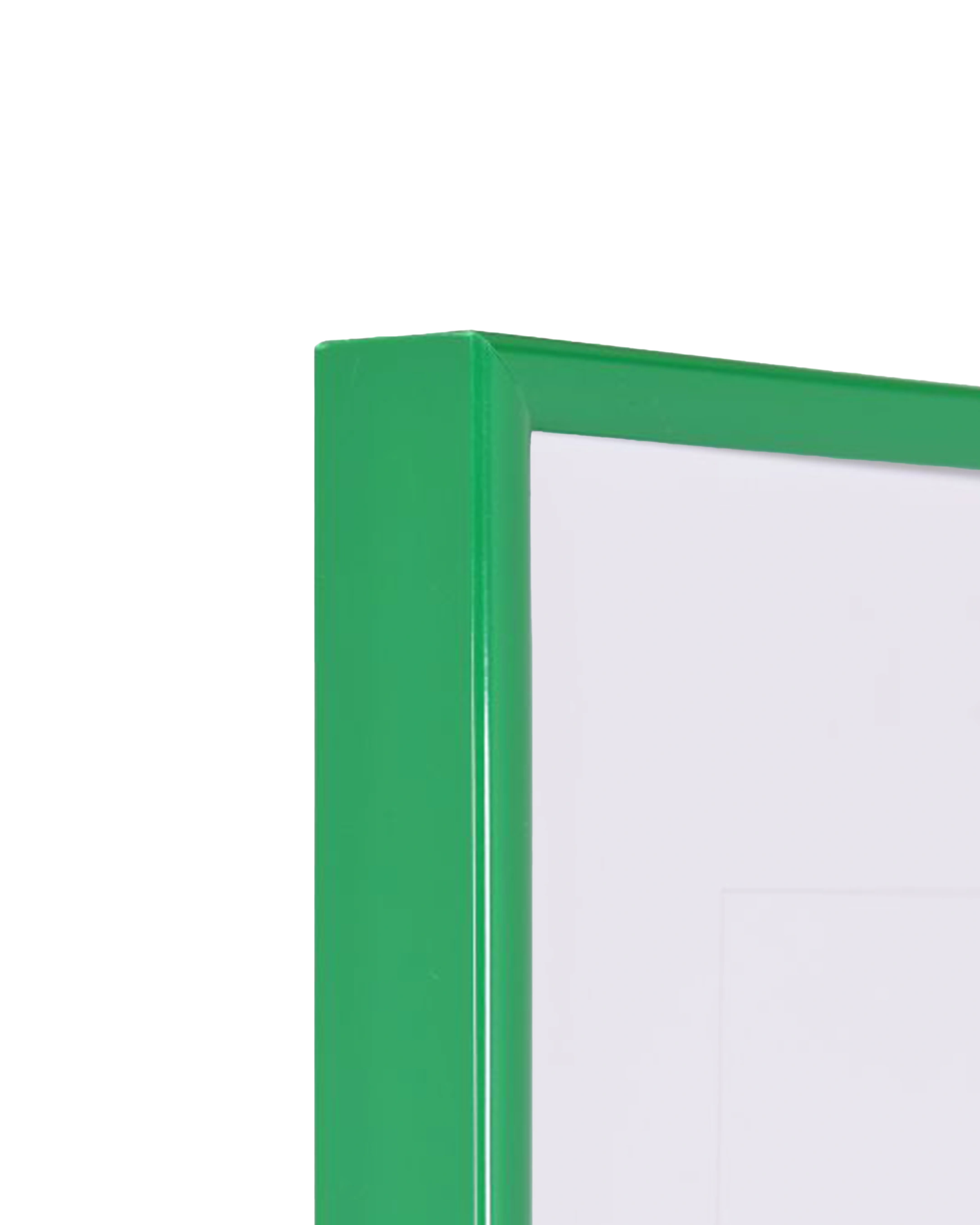 Cadre en plastique Sara vert – vue de détail