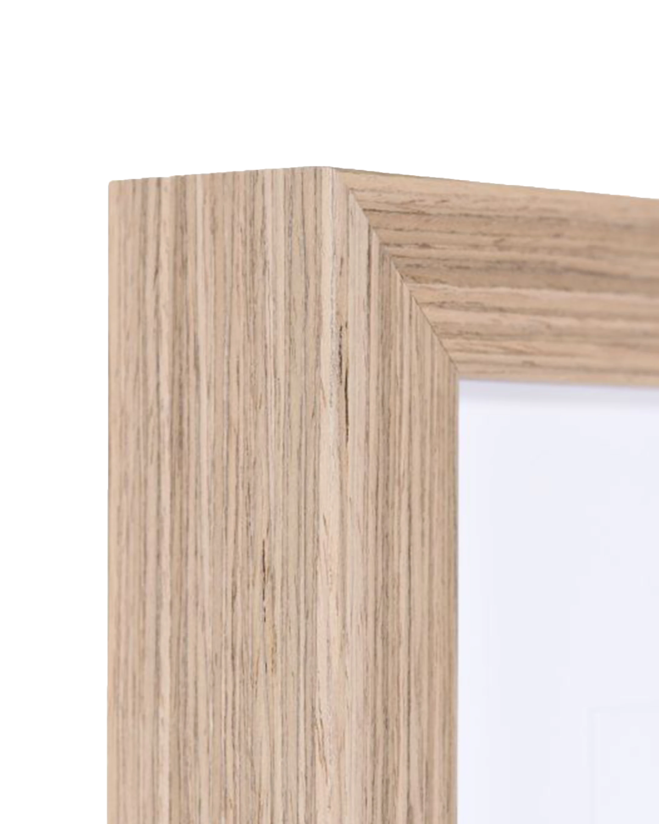 Cadre en bois Leonie noyer – vue de détail
