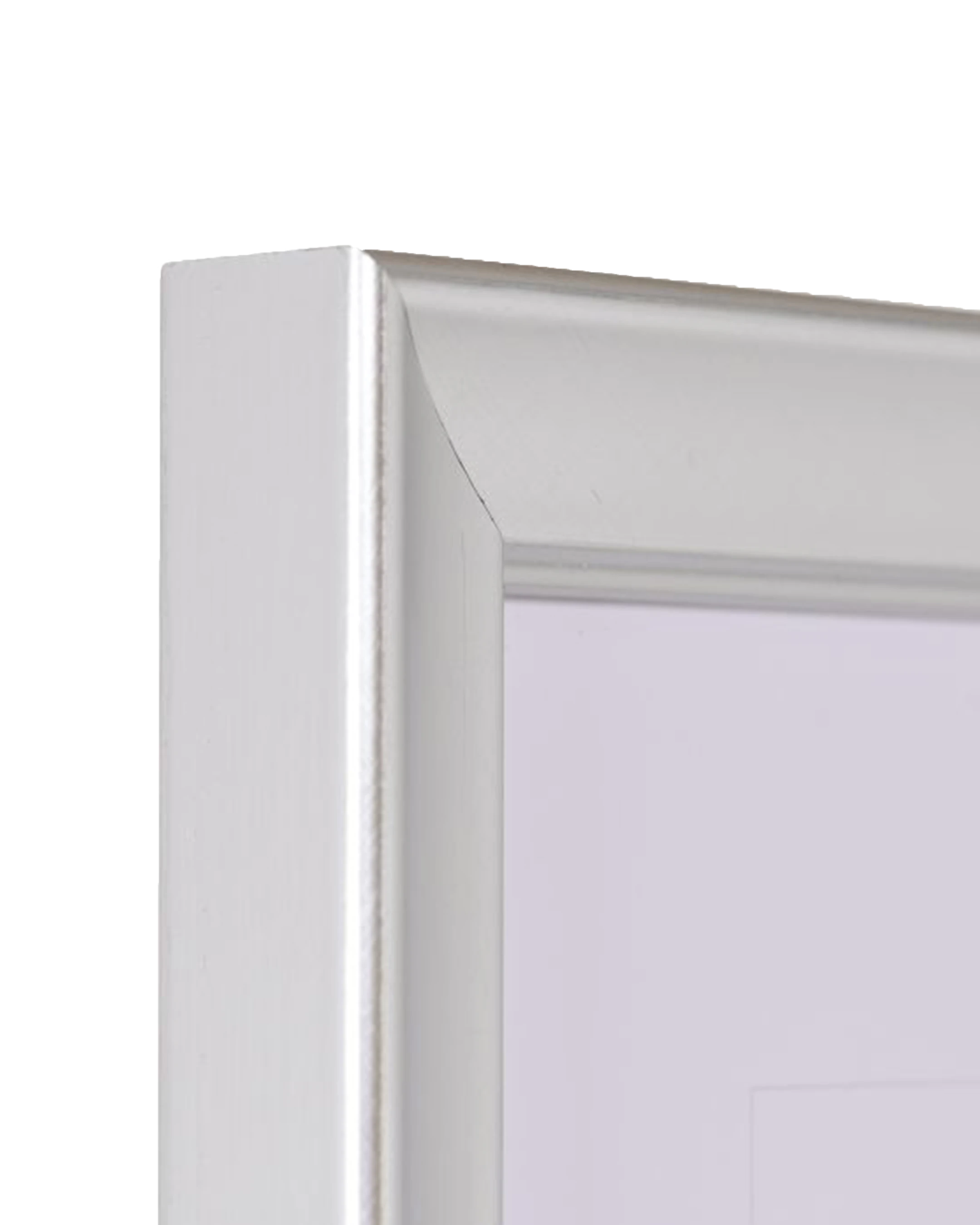 Cadre en bois Kaja argent – vue de détail