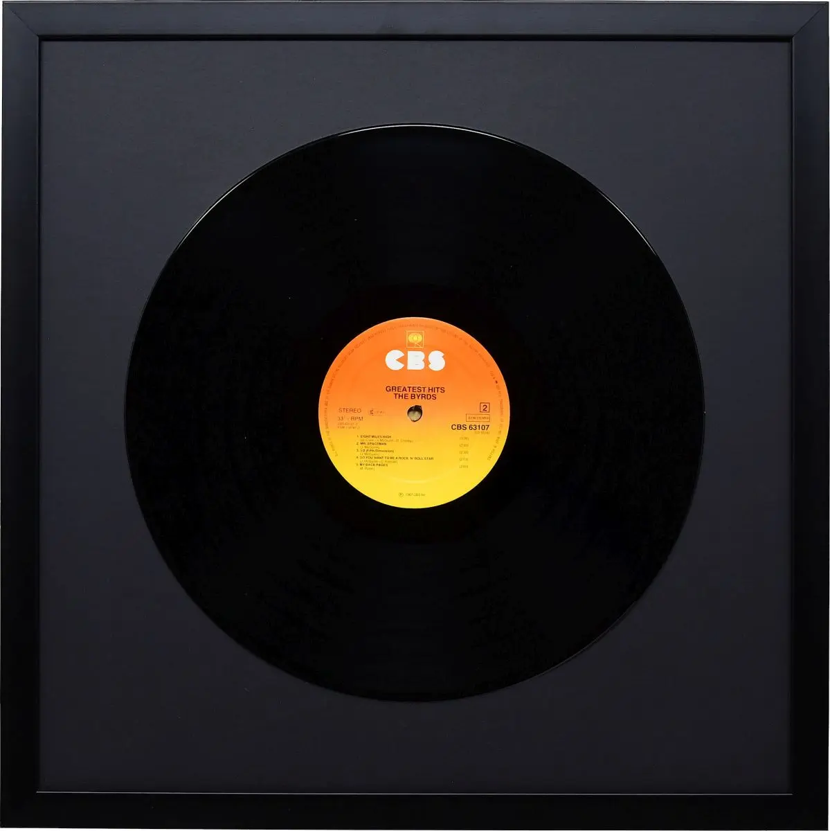 Cadre pour disque vinyle Paula petit modèle