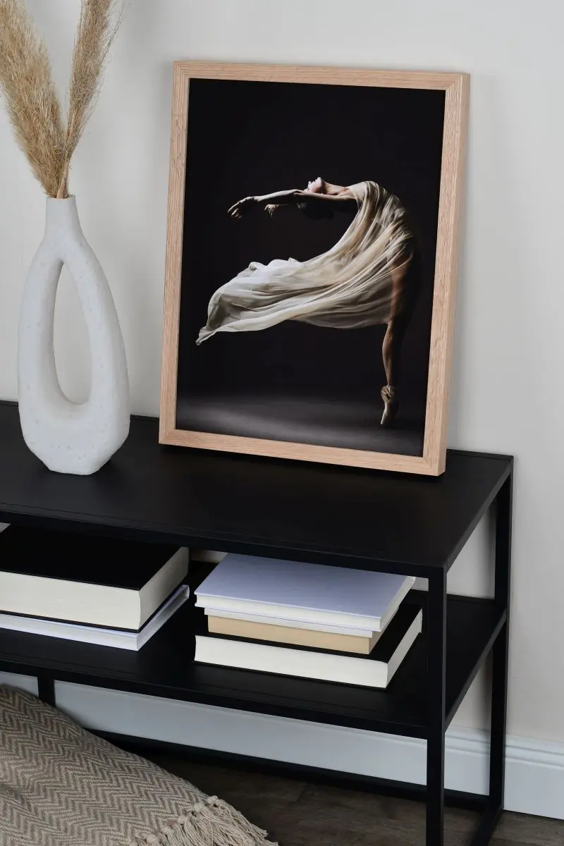 Cadre photo Lara en bois de chêne, idéal pour ton intérieur. Mets tes plus belles photos en valeur avec MonCadrePréféré.