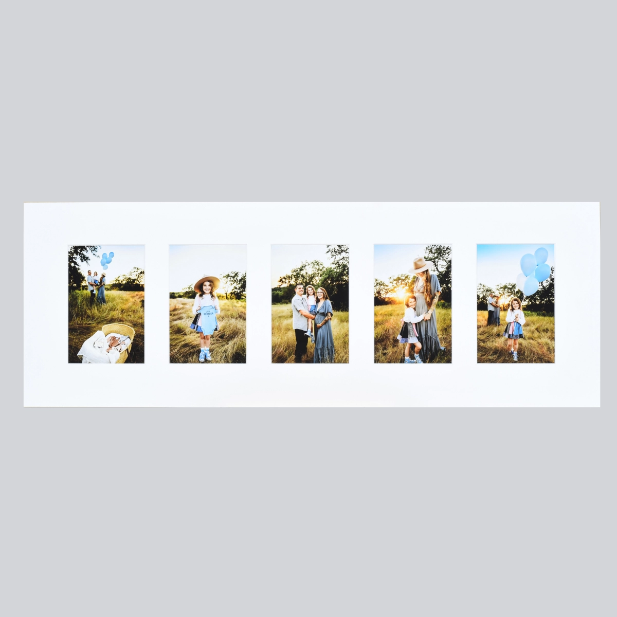 Passe-partout multivues Claire 25x70 cm