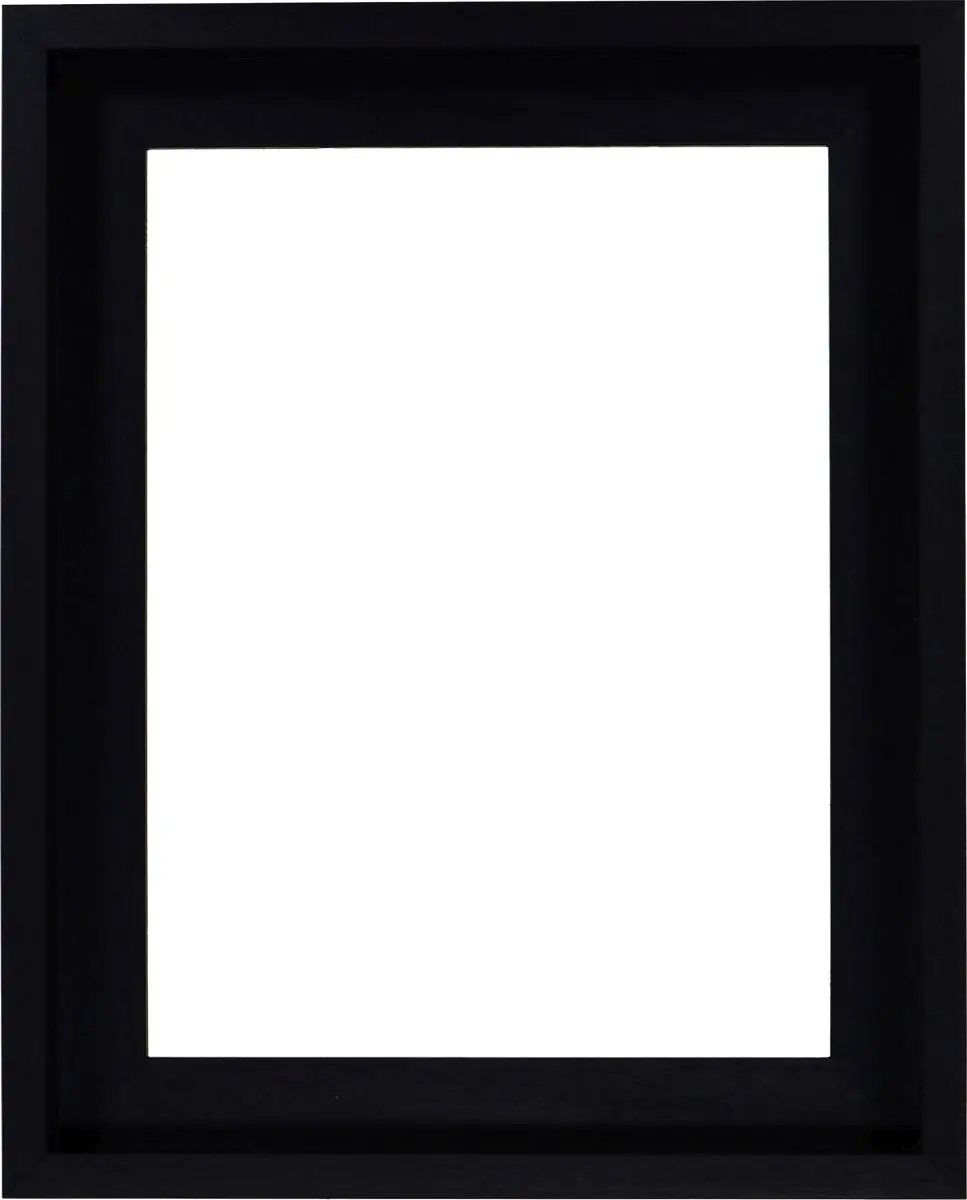 Découvre ce cadre noir, discret et moderne de MonCadrePréféré. Sa finition laquée à pores ouverts sublime tes toiles.