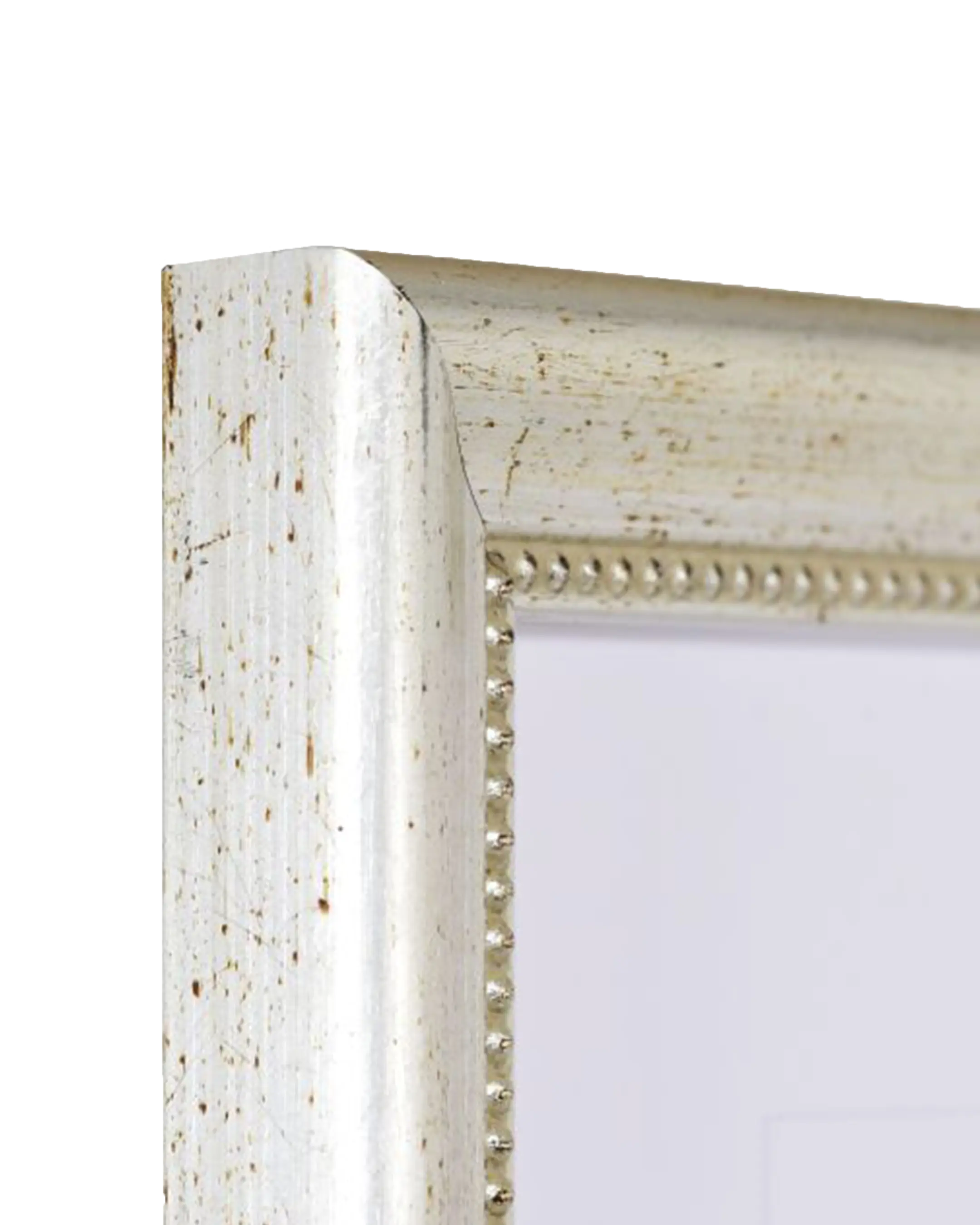 Cadre en bois Pia argent – vue de détail
