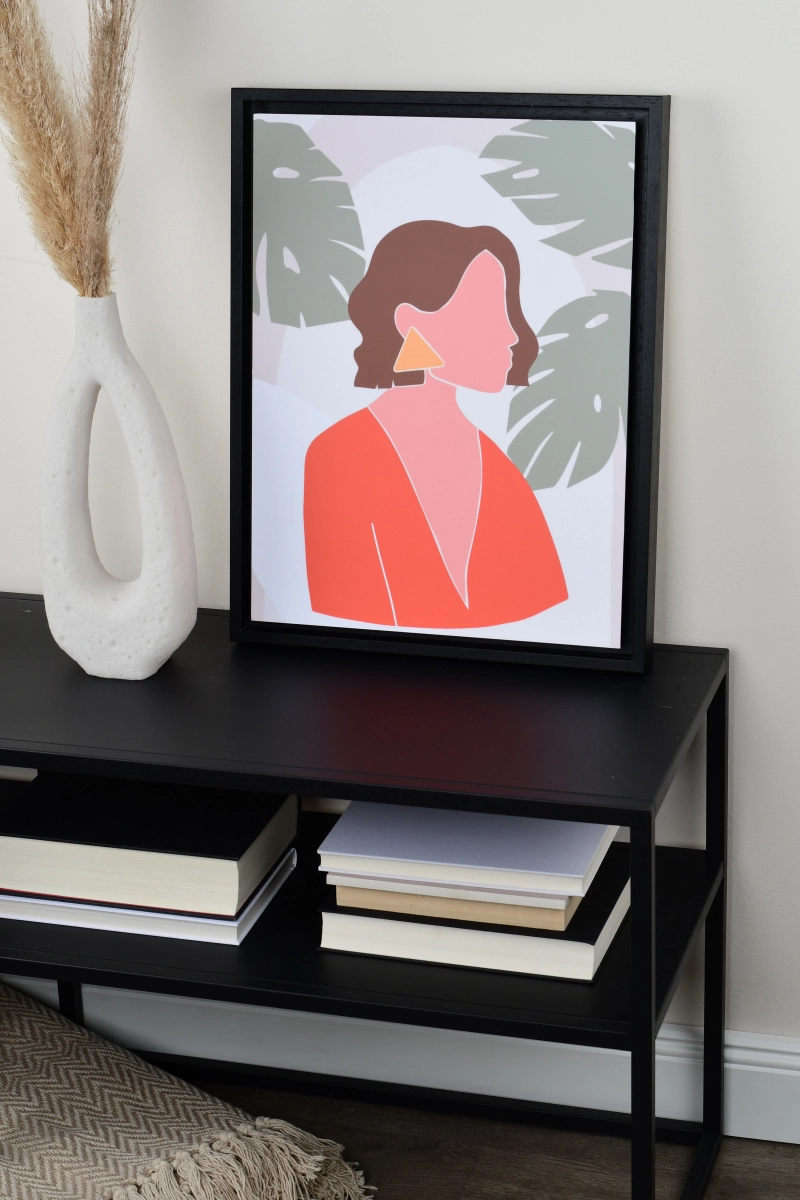 Découvre le cadre en bois Josy noir de MonCadrePréféré pour tes Alu-Dibonds, idéal pour ton intérieur moderne.